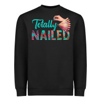 Black totally nailed bbs Heavyweight Sweatshirt - BundleAndBundleShop