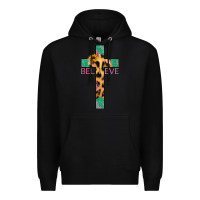 Black Believe Cross Premium Hoodie - Bettercallsaul