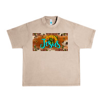 French Oak jesus Urban Heavy Tee - JahusDesignShop