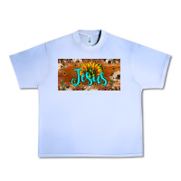 Grape Ice jesus Urban Heavy Tee - JahusDesignShop