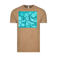 Vintage Coffee turquoise glitter Vintage Tee - JahusDesignShop