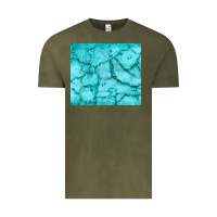 Turquoise Glitter Vintage Tee | Teevron
