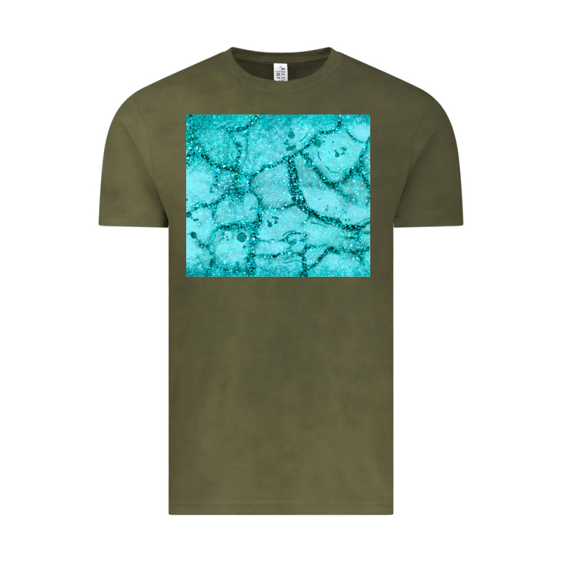 Turquoise Glitter Vintage Tee by JahusDesignShop | Teevron