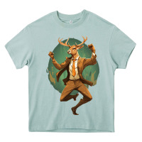 Arona happy deer Heavy Core Tee - Unal Design