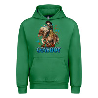 Emerald Little Cowboy Midilli Horse kid boy Urban Hoodie - HowdyJamesFarm