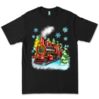 Black christmas polar express Premium Tee - Zillion Design Studio