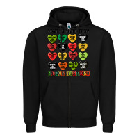 Black what we learn from black history Zipper Hoodie - MaliasSmallBusiness