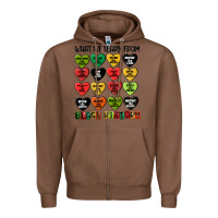 Chestnut what we learn from black history Zipper Hoodie - MaliasSmallBusiness
