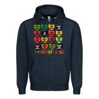 Navy what we learn from black history Zipper Hoodie - MaliasSmallBusiness