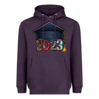Plum 2023 graduation hat bbs Heavyweight Hoodie - BundleAndBundleShop