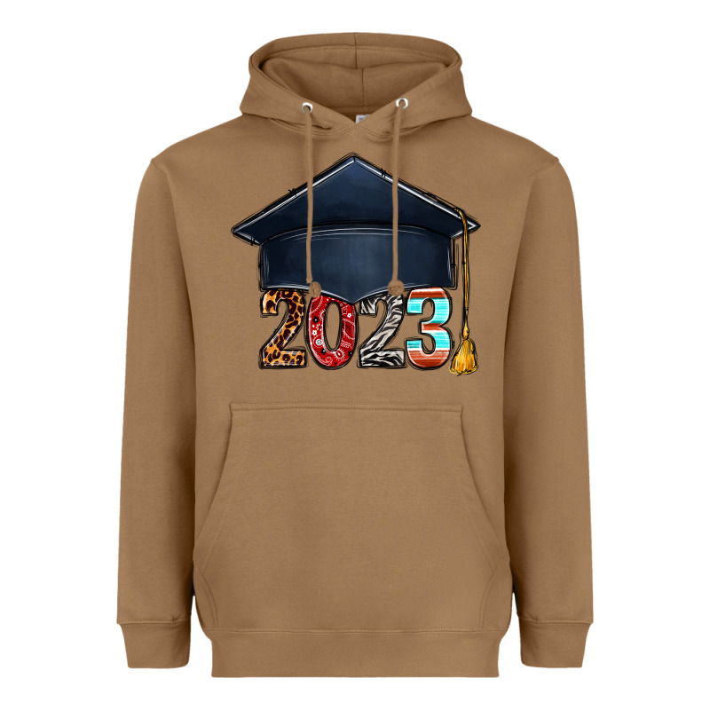 2023 Graduation Hat Bbs Heavyweight Hoodie by BundleAndBundleShop | Teevron