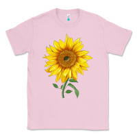 Bubblegum Pink Bambino Sunflower Classic Tee - LillyAllenDesigns