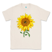 Natural Bambino Sunflower Classic Tee - LillyAllenDesigns