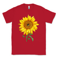 Red Bambino Sunflower Classic Tee - LillyAllenDesigns