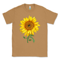 Toasted Coconut Bambino Sunflower Classic Tee - LillyAllenDesigns