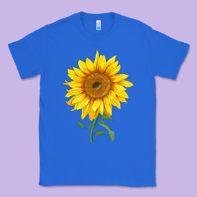 Bambino Sunflower Classic Tee Designed By Lillyallendesigns