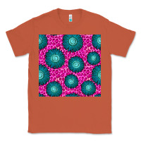 Copper floral pink leopard seamless pattern Classic Tee - BundleAndBundleShop