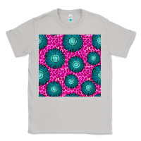 Moon Dust floral pink leopard seamless pattern Classic Tee - BundleAndBundleShop