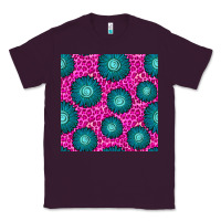 Plum floral pink leopard seamless pattern Classic Tee - BundleAndBundleShop