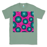 Sage floral pink leopard seamless pattern Classic Tee - BundleAndBundleShop