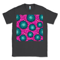 Smoke floral pink leopard seamless pattern Classic Tee - BundleAndBundleShop