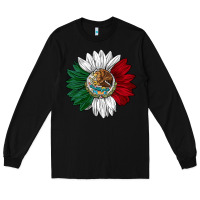 Black mexico sunflower Long Sleeve Tee - AdoDesignShop