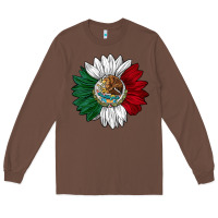 Chestnut mexico sunflower Long Sleeve Tee - AdoDesignShop