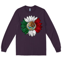 Plum mexico sunflower Long Sleeve Tee - AdoDesignShop