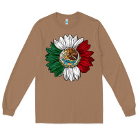 Toasted Coconut mexico sunflower Long Sleeve Tee - AdoDesignShop