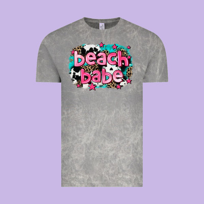 Beach Babe Vintage Tee Designed By Adodesignshop