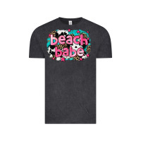 Vintage Black beach babe Vintage Tee - AdoDesignShop