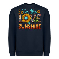 Navy for the love of sunshine Heavyweight Sweatshirt - JahusDesignShop
