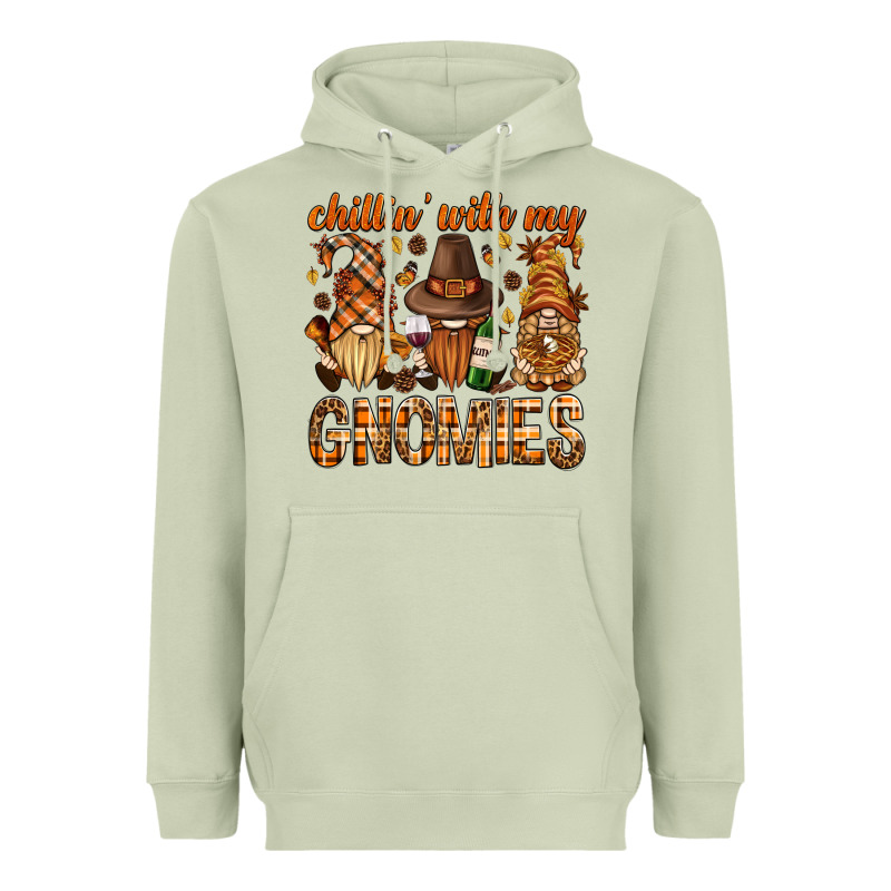 Chilling With My Gnomies Bbs Heavyweight Hoodie by BundleAndBundleShop | Teevron