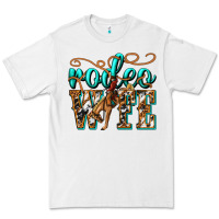 White rodeo wife western Premium Tee - texasbilliewilder