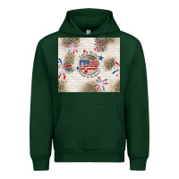 Forest Green usa land of the free because of the brave Urban Hoodie - TumblerDesignByShophia