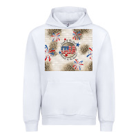 White usa land of the free because of the brave Urban Hoodie - TumblerDesignByShophia