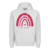 Dove Grey Valentines Day Rainbow Premium Hoodie - Bettercallsaul