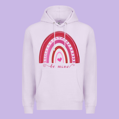 Valentines Day Rainbow Premium Hoodie Designed By Bettercallsaul