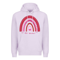 Lilac Valentines Day Rainbow Premium Hoodie - Bettercallsaul