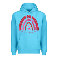 Ocean Blue Valentines Day Rainbow Premium Hoodie - Bettercallsaul