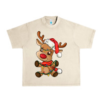 Sandshell baby christmas reindeer Urban Heavy Tee - AdoDesignShop