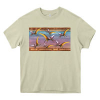 Mossy dinosaur pterodactyl sippy cup Heavy Core Tee - Artiststas