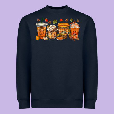 Western Thanksgiving Coffee Cups Bbs Heavyweight Sweatshirt Designed By Bundleandbundleshop