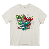 Cream christmas gifts Heavy Core Tee - MaliasSmallBusiness