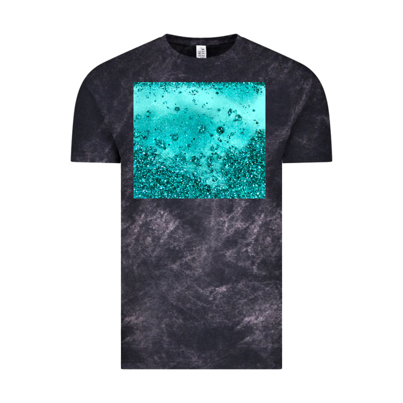 Turquoise Glitter Vintage Tee by JahusDesignShop | Teevron