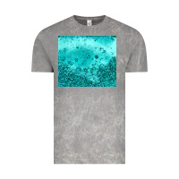 Cloud Rock turquoise glitter Vintage Tee - JahusDesignShop