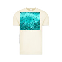 Vintage Arctic turquoise glitter Vintage Tee - JahusDesignShop