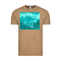 Vintage Coffee turquoise glitter Vintage Tee - JahusDesignShop