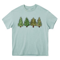 Arona christmas trees Heavy Core Tee - MaliasSmallBusiness
