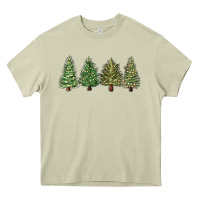 Mossy christmas trees Heavy Core Tee - MaliasSmallBusiness